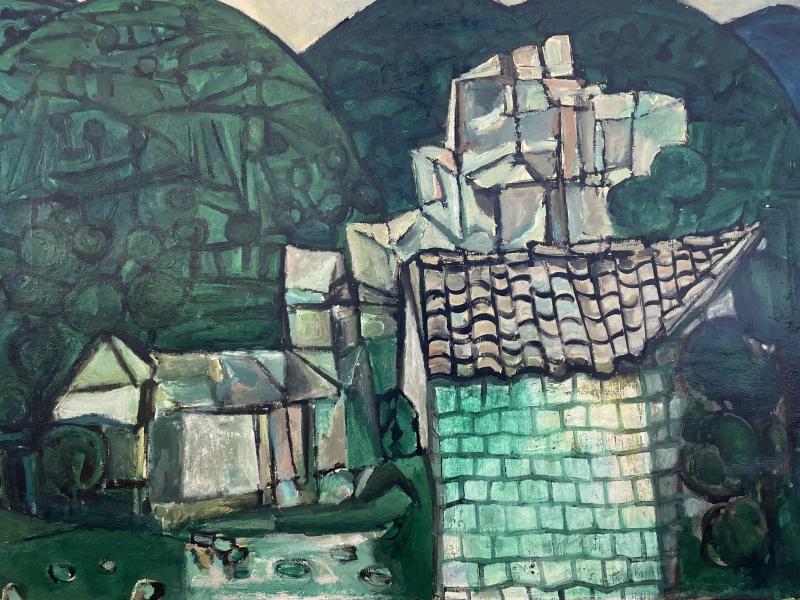 Au pied du village, août 1961