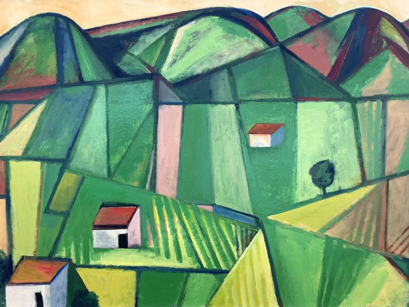 Les trois maisons, octobre 2001