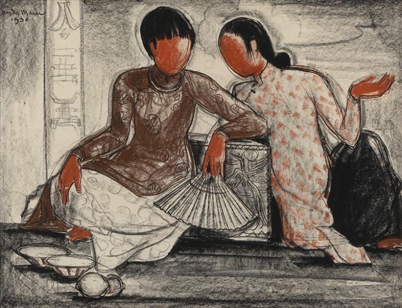 Indochine, la conversation, 1936