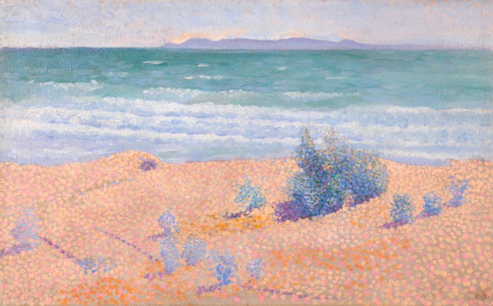 Etude pour Plage de la Vignasse, 1891-1892