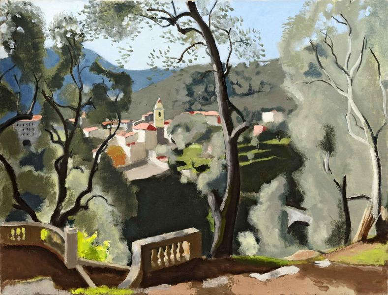 Paysage des Alpes Maritimes