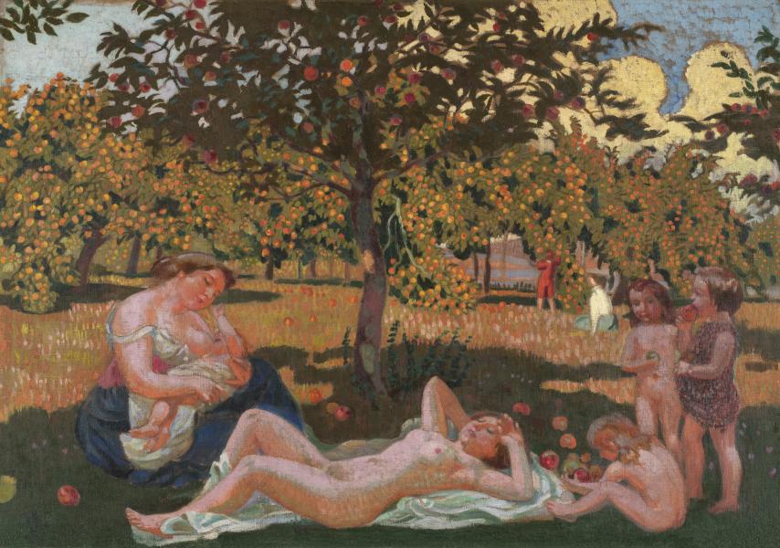 Bucolique d'Automne ou L'Heureux Verger, 1906