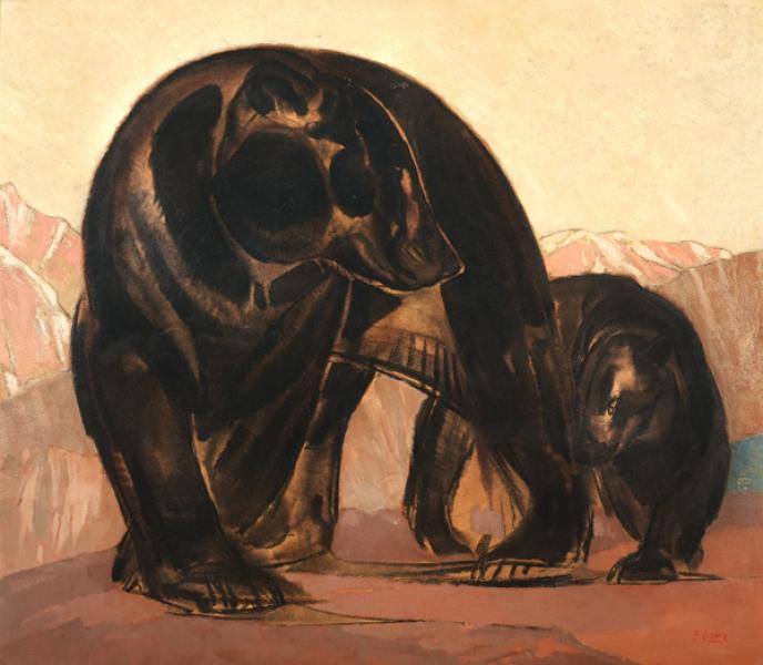 Ours bruns, c.1930